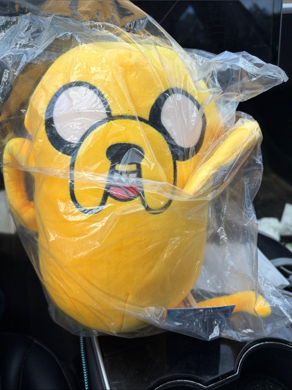 Adventure Time Jake Plush - Bright Yellow Character Toy